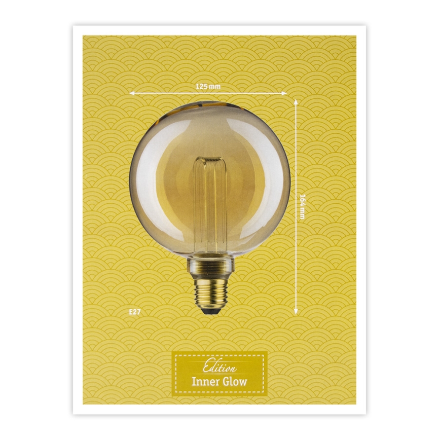 Lâmpada LED INNER G125 E27/3,5W/230V 1800K - Paulmann 28875