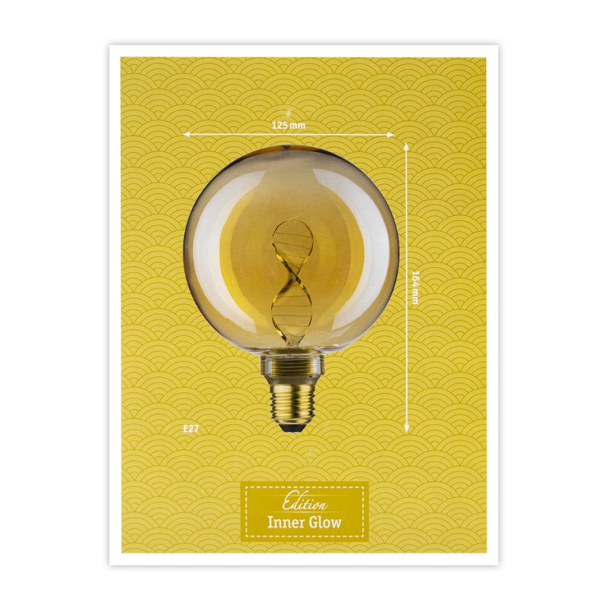 Lâmpada LED INNER G125 E27/3,5W/230V 1800K - Paulmann 28881