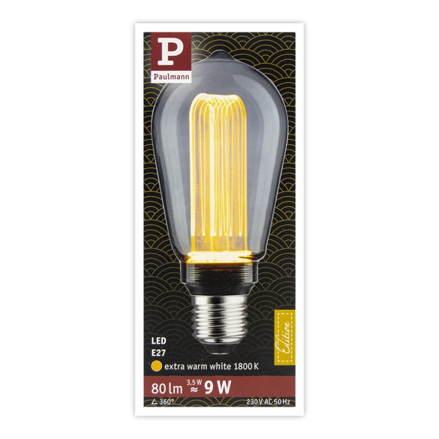 Lâmpada LED INNER ST64 E27/3,5W/230V 1800K - Paulmann 28880