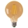 Lâmpada LED LEDSTAR AMBER G80 E27/8W/230V 2200K