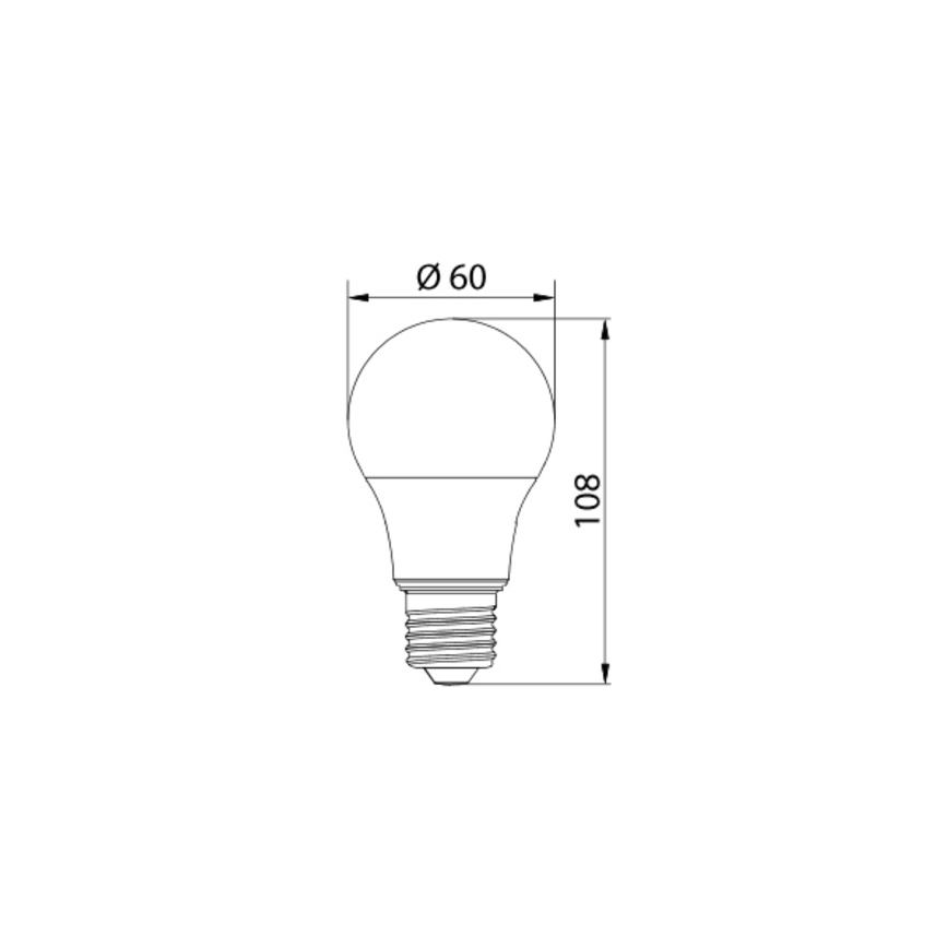 Lâmpada LED LEDSTAR ECO E27/10W/230V 4000K