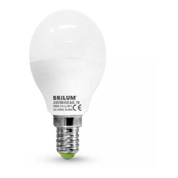 Lâmpada LED LEDSTAR G45 E14/7W/230V 4000K