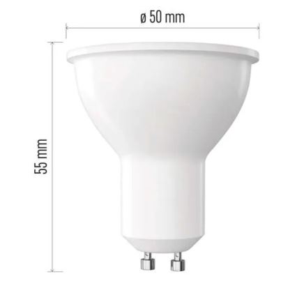 Lâmpada LED MR16 GU10/3W/230V 4000K Classe energética A