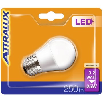 Lâmpada LED P45 E27/3,2W/230V 2700K - Attralux