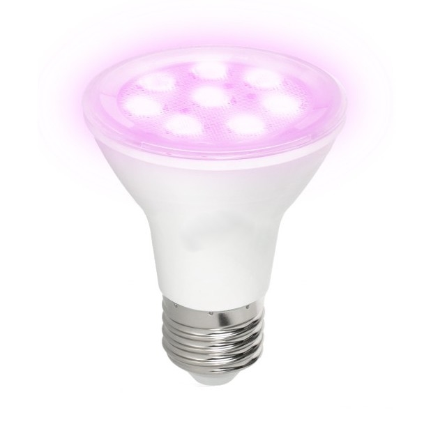 Lâmpada LED para crescimento de plantas PLANTY E27/7W/230V 1200K branco