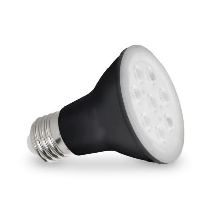 Lâmpada LED para crescimento de plantas PLANTY E27/7W/230V 1200K preto