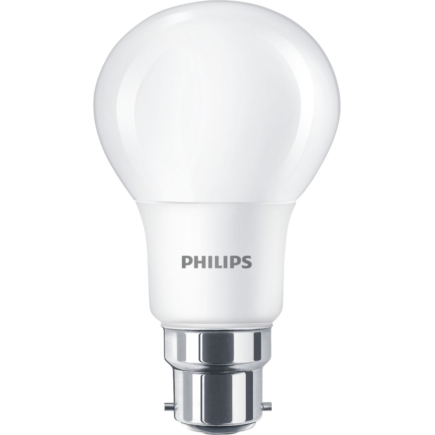 Lâmpada LED Philips A60 B22/7,5W/230V 4000K