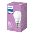 Lâmpada LED Philips A60 E27/8W/230V 3000K