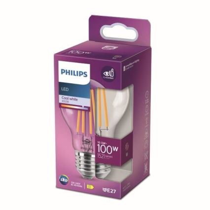 Lâmpada LED Philips E27/10,5W/230V 4000K
