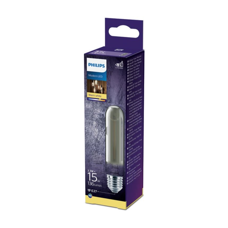Lâmpada LED Philips E27/2,3W/230V 2700K