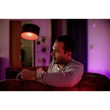 Lâmpada LED Philips E27/3,1W/230V vermelha