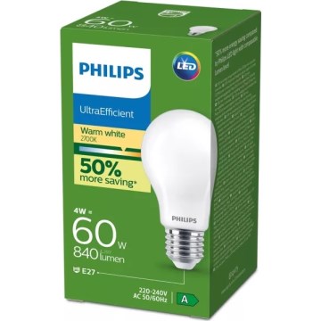 Lâmpada LED Philips E27/4W/230V 2700K