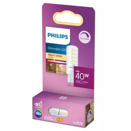 Lâmpada LED Philips G9/4W/230V 2700K