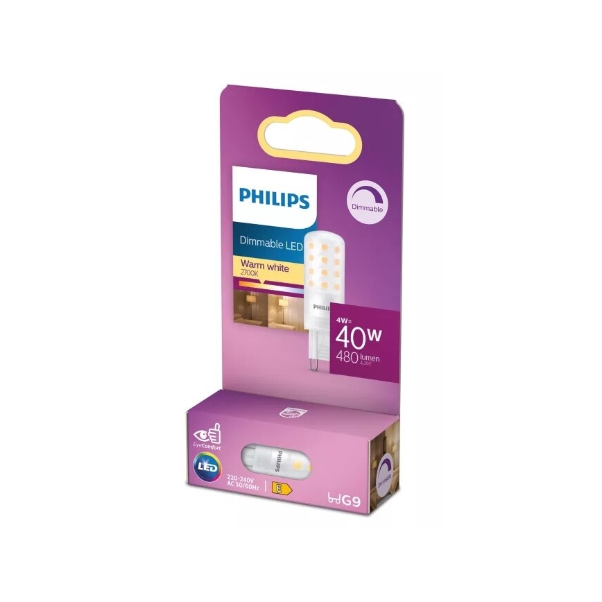Lâmpada LED Philips G9/4W/230V 2700K