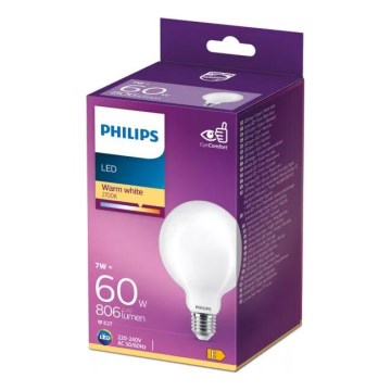 Lâmpada LED Philips G93 E27/7W/230V 2700K