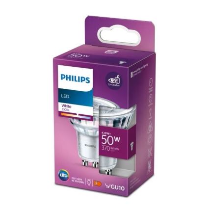 Lâmpada LED Philips PAR16 GU10/4,6W/230V 3000K