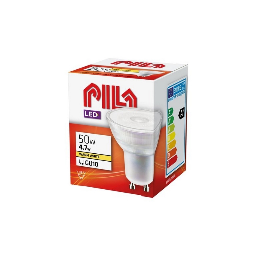 Lâmpada LED Philips Pila PAR16 GU10/4,7W/230V 2700K