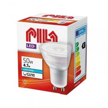Lâmpada LED Philips Pila PAR16 GU10/4,7W/230V 4000K