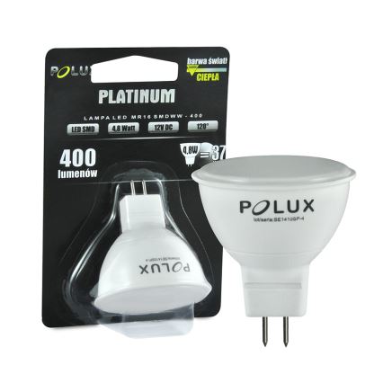 Lâmpada LED PLATINUM GU5,3/MR16/4,9W/12V 3000K