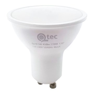 Lâmpada LED Qtec GU10/5W/230V 2700K