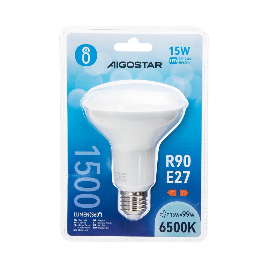 Lâmpada LED R90 E27/15W/230V 6500K - Aigostar