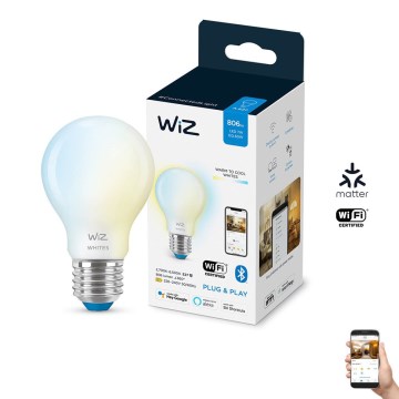 Lâmpada LED regulável A60 E27/7W/230V 2700-6500K CRI 90 Wi-Fi - WiZ