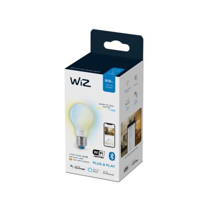 Lâmpada LED regulável A60 E27/7W/230V 2700-6500K CRI 90 Wi-Fi - WiZ