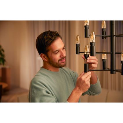 Lâmpada LED Regulável AMBIANÇA BRANCA Philips Hue E14/4,6W/230V 2200-4500K