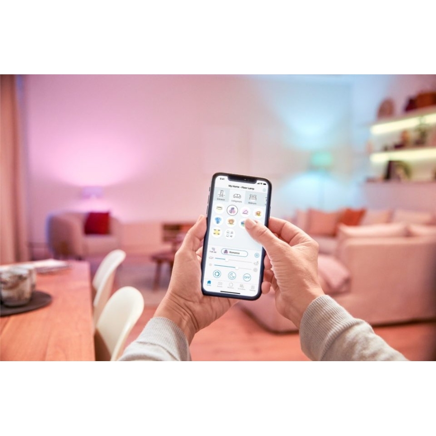Lâmpada LED Regulável FILAMENT C35 E14/4,9W/230V 2700-6500K CRI 90 Wi-Fi - WiZ
