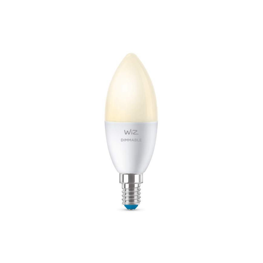 Lâmpada LED regulável C37 E14/4,9W/230V 2700K CRI 90 Wi-Fi - WiZ