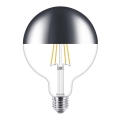 Lâmpada LED regulável com uma tampa esférica espelhada DECO Philips G125 E27/7,2W/230V 2700K