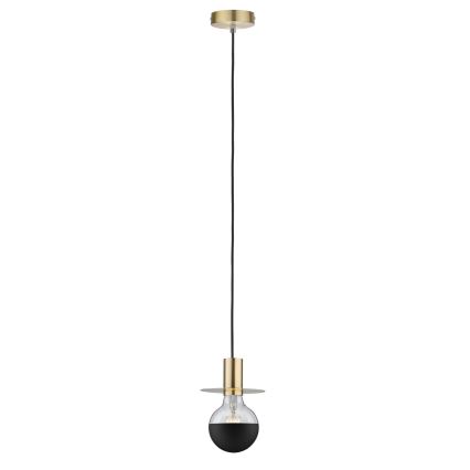 Lâmpada LED regulável com uma tampa esférica espelhada GLOBE G95 E27/6,5W/230V 2700K preto - Paulmann 28676