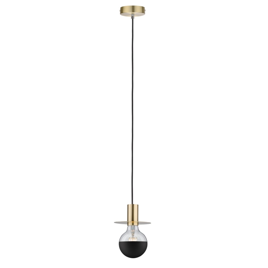 Lâmpada LED regulável com uma tampa esférica espelhada GLOBE G95 E27/6,5W/230V 2700K preto - Paulmann 28676
