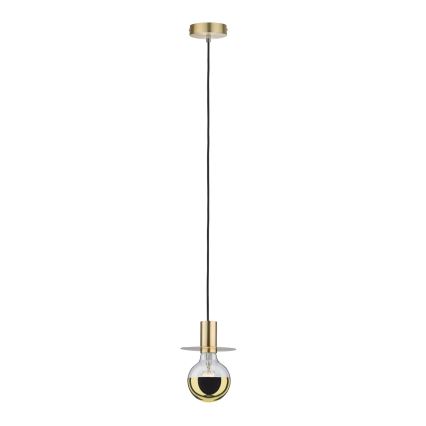 Lâmpada LED regulável com uma tampa esférica espelho GLOBE G95 E27/6,5W/230V 2700K dourada - Paulmann 28675