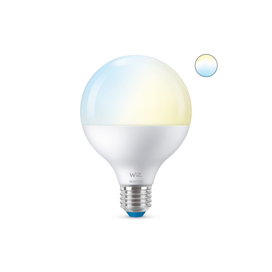 Lâmpada LED regulável G95 E27/11W/230V 2700-6500K CRI 90 Wi-Fi - WiZ