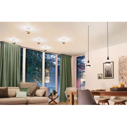 Lâmpada LED Regulável GLOBE E27/6,5W/230V 2700K - Paulmann 28682