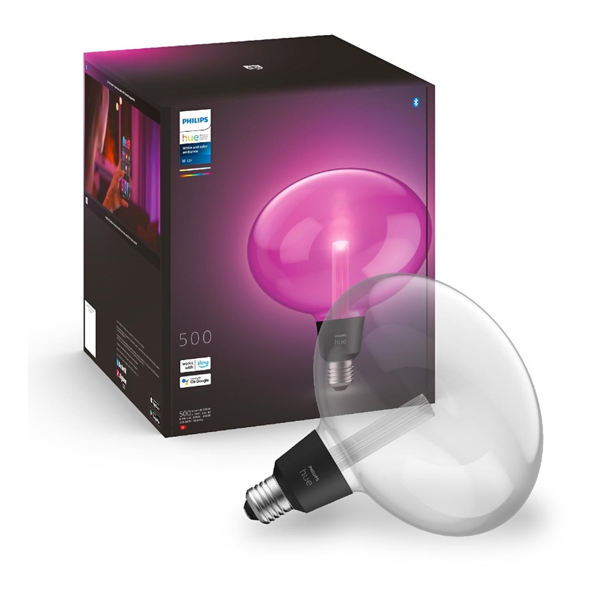Lâmpada LED regulável Philips Hue White And Color Ambiance E27/6,5W/230V 2000-6500K