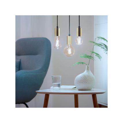 Lâmpada LED regulável VINTAGE FILAMENT ST64 E27/7W/230V 2000-5000K CRI 90 Wi-Fi - WiZ