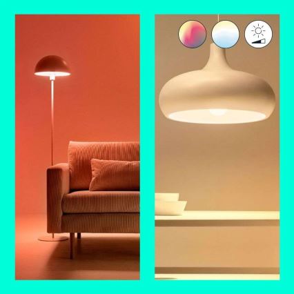 Lâmpada LED RGB com regulação A60 E27/8,5W/230V 2200-6500K Wi-Fi - WiZ
