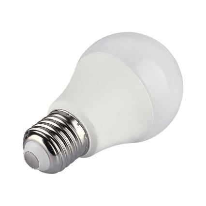 Lâmpada LED RGB com regulação A60 E27/8,5W/230V 4000K + comando