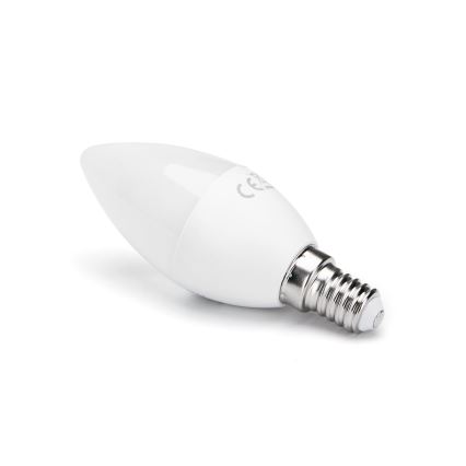 Lâmpada LED RGB com regulação E14/4,8W/230V 3000K + comando - Aigostar