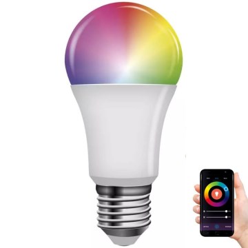 Lâmpada LED RGB com regulação GoSmart A60 E27/11W/230V 2700-6500K Wi-Fi Tuya
