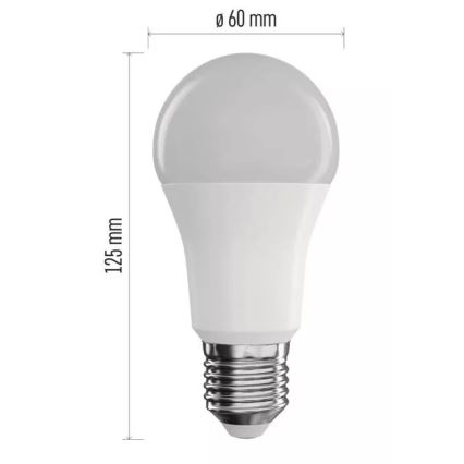 Lâmpada LED RGB com regulação GoSmart A60 E27/11W/230V 2700-6500K Wi-Fi Tuya