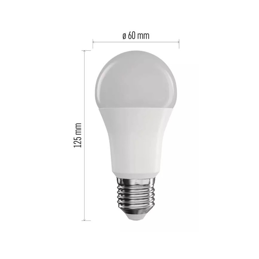 Lâmpada LED RGB com regulação GoSmart A60 E27/11W/230V 2700-6500K Wi-Fi Tuya