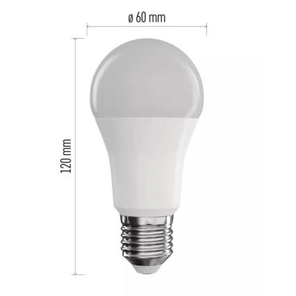 Lâmpada LED RGB com regulação GoSmart A60 E27/9W/230V 2700-6500K Tuya