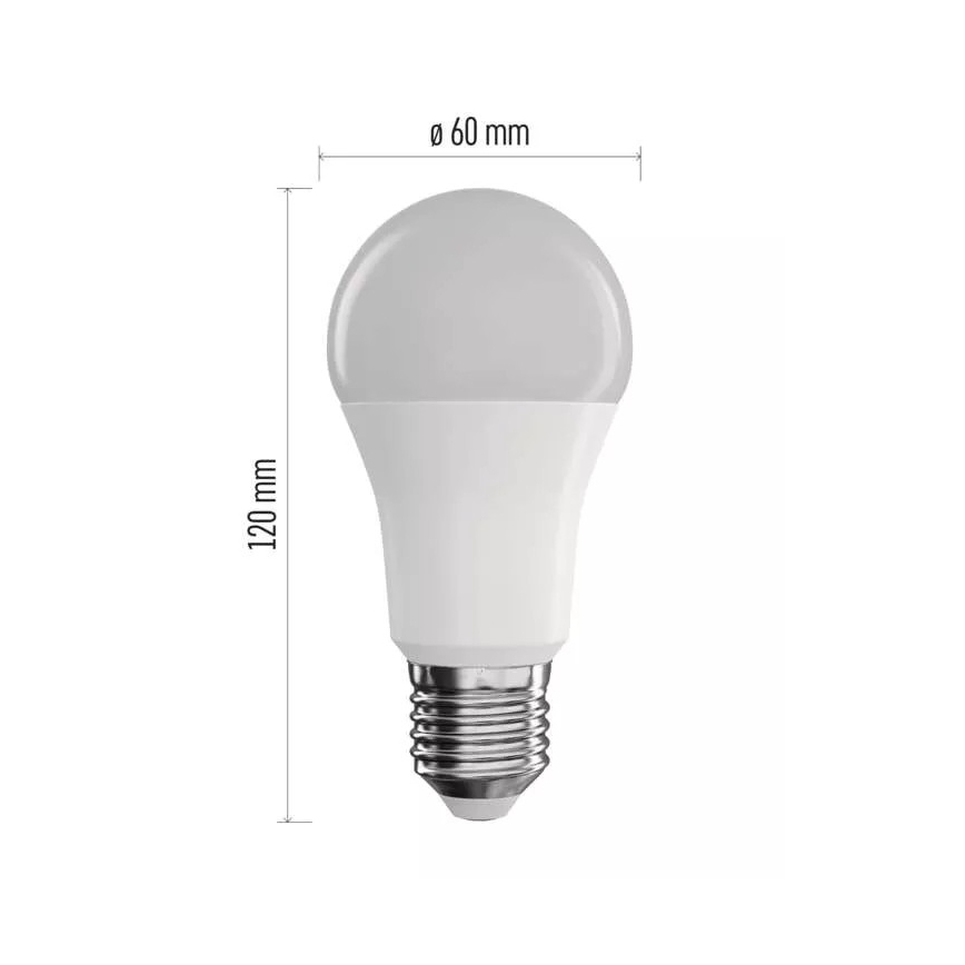 Lâmpada LED RGB com regulação GoSmart A60 E27/9W/230V 2700-6500K Tuya