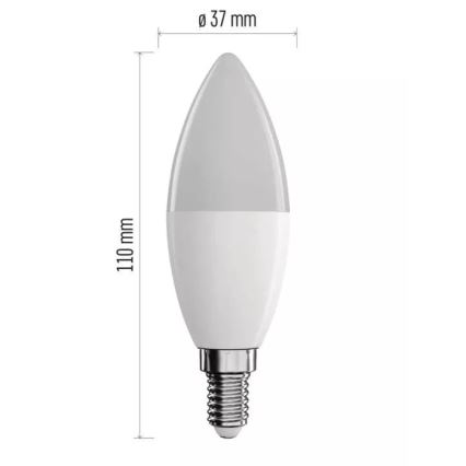 Lâmpada LED RGB com regulação GoSmart E14/4,8W/230V 2700-6500K Tuya