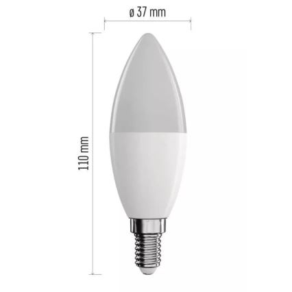 Lâmpada LED RGB com regulação GoSmart E14/4,8W/230V 2700-6500K Wi-Fi Tuya
