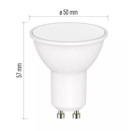 Lâmpada LED RGB com regulação GoSmart MR16 GU10/4,8W/230V 2700-6500K Tuya