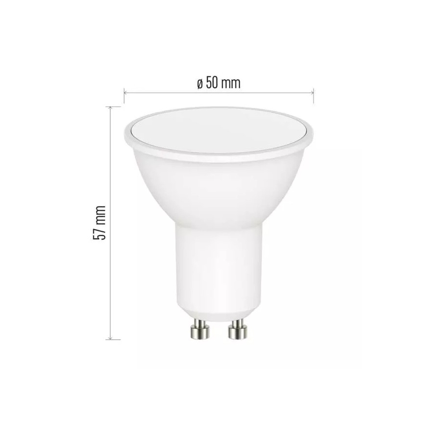Lâmpada LED RGB com regulação GoSmart MR16 GU10/4,8W/230V 2700-6500K Tuya